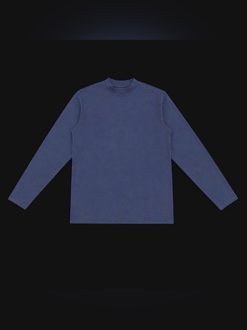 YZY X GAP H03 NAVY BLUE LONG SLEEVE T-SHIRT SIZE SMALL NEW
